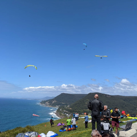 Beautiful day, couldn't have miss it.