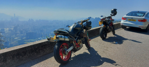 Overlooking Hong Kong