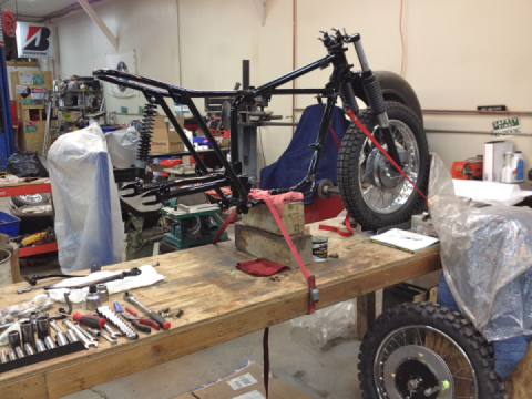 Triumph T100R Reassembly