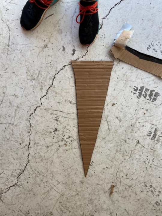 Create Template for the Gap in the Back