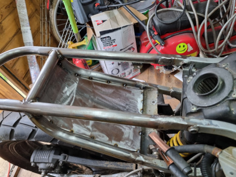 New under tray fitted