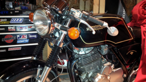 Lowered light and instruments