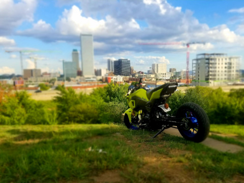 Some cool shots downtown today...