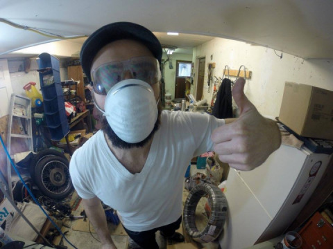 1973 Honda CB350G - motorcycle building project part 05