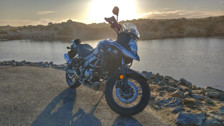 Enjoying the riding. Winter at the edge of a desert