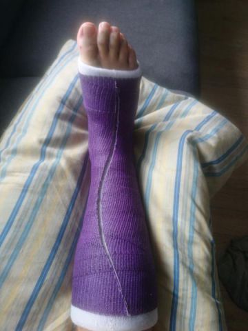 Good perfomance in Finland ends in crash and injury.