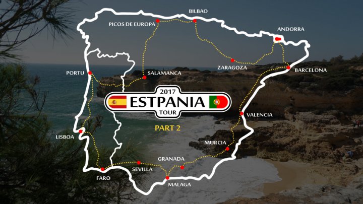 Estpania 2017 Tour - a trip to Spain, Andorra and Portugal, part 2