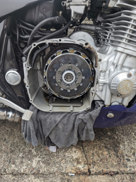 So time to do this clutch plates