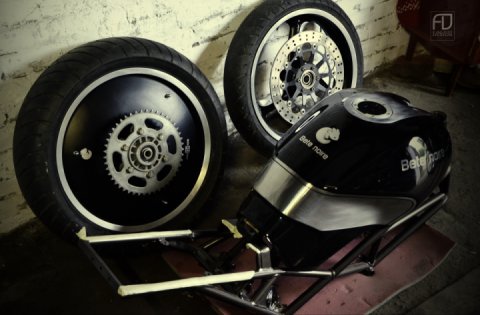 A motorcycle can look different ...