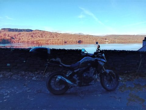 Spent about 3.5 hours out on the bike today —