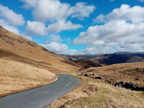 Newlands Valley Pass, Buttermere, Honister Pass,