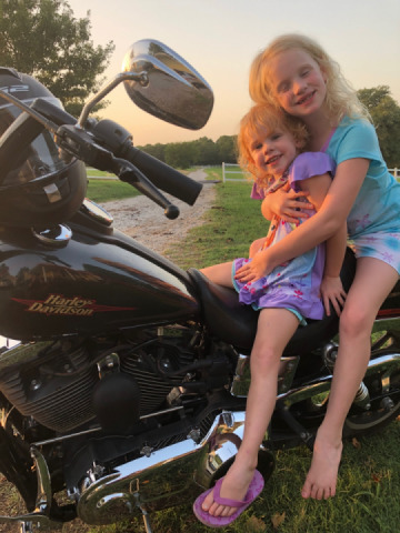 My lil riding buddies