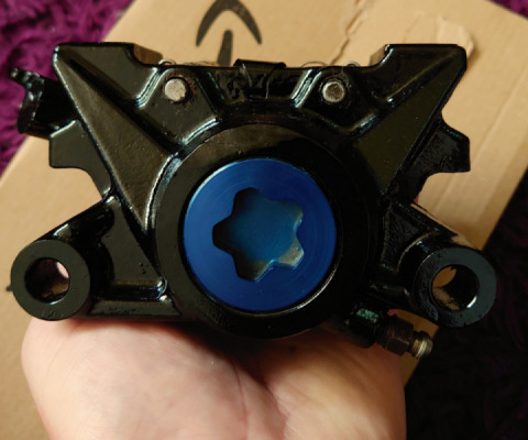 Bluespot caliper