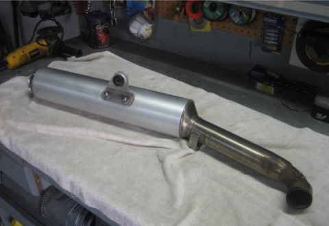 Ducati ST Exhaust mods