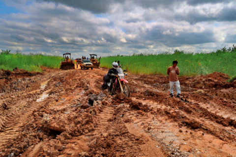 Riding in West Africa