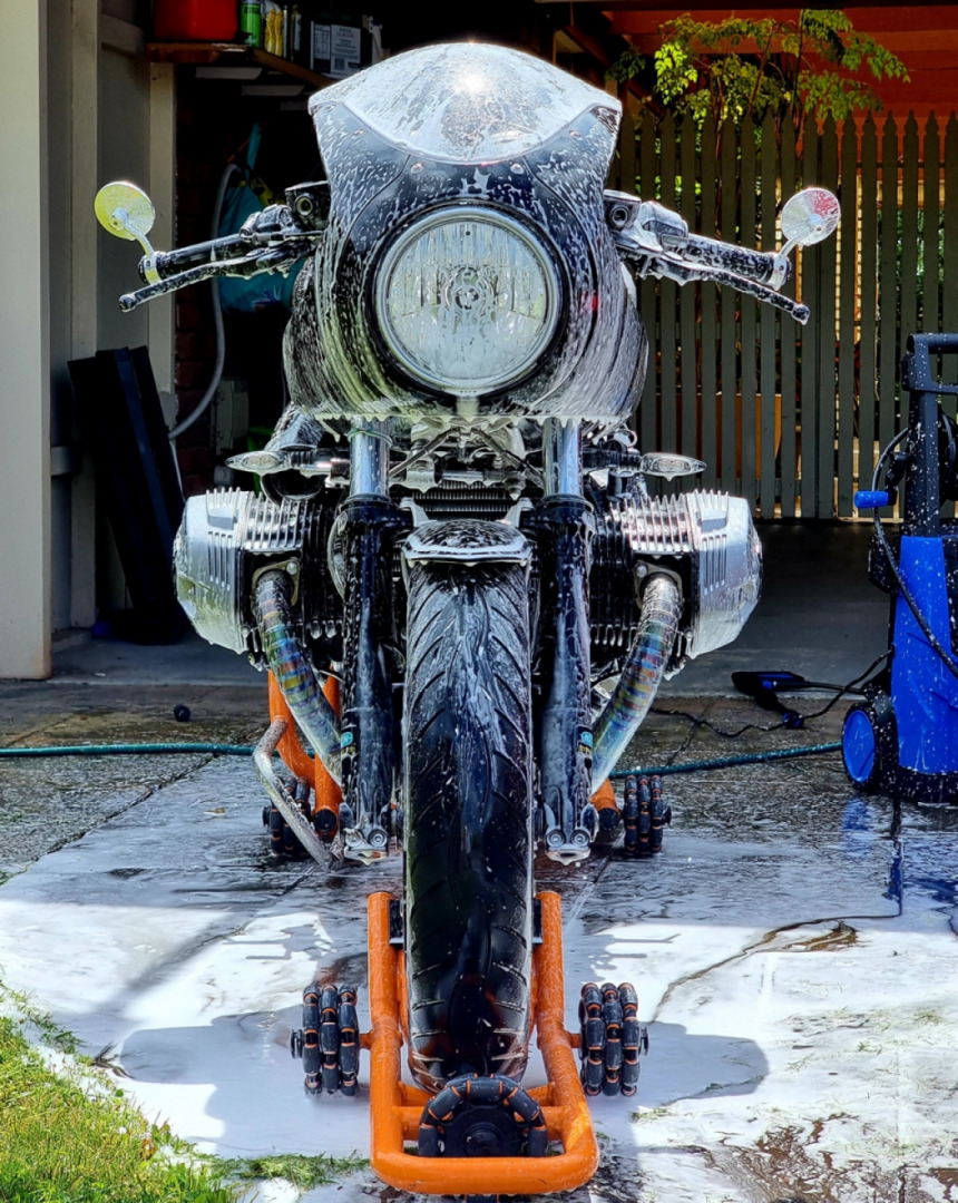 Washing done, ready fir the next ride 