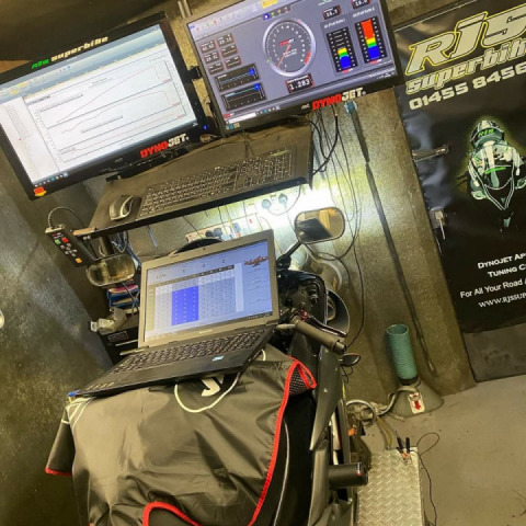 Dyno day !! new fuel map on the pc3