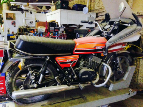 Yamaha RD400 Rebuild