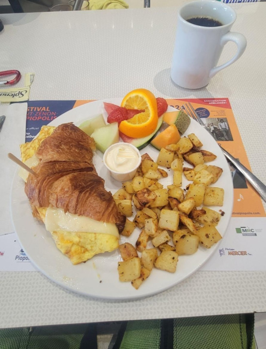 About 360 miles from Canada to Maine and back for a nice meal