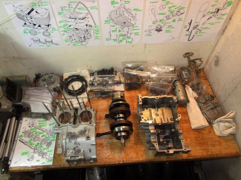 1973 Honda CB350G Build - 12