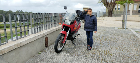 A storm was chasing us but we arrived dry ?