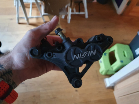 Probably the most stopping power fitted to a GS500 in the UK