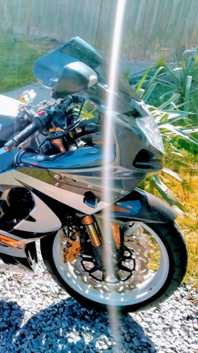 The ride with wavey discs