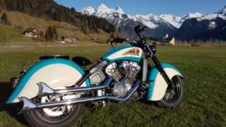 Indian Scout - One of fenders