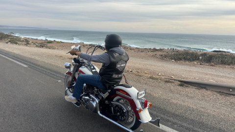 Harley-Davidson Softail Deluxe owned by Ali Ajana