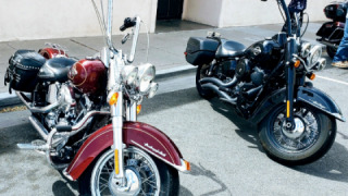 Harley-Davidson Heritage Classic - Crash