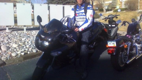 Suzuki GS 650G Katana - Ghost owned by Alexis Connors