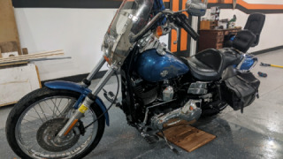 Harley-Davidson Wide Glide - Blue