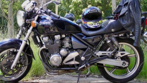 Zephyr 550 motorcycles on