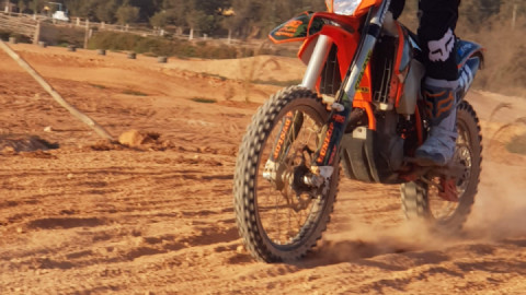 KTM 400 EXC owned by Ali Ajana