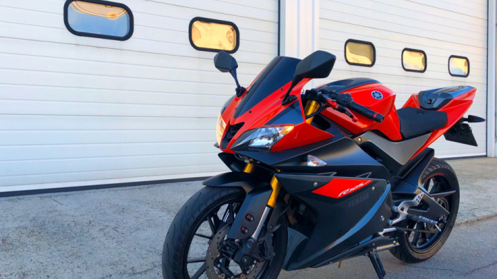 Yamaha YZF R125 - 2017 Racing Red Dorian K's Garage