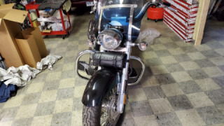 Honda VTX 1800 - Green Thunder