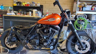 Harley-Davidson Super Glide - FXRP frame, complete restoration