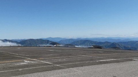 Winding roads at Mt. Ibuki
