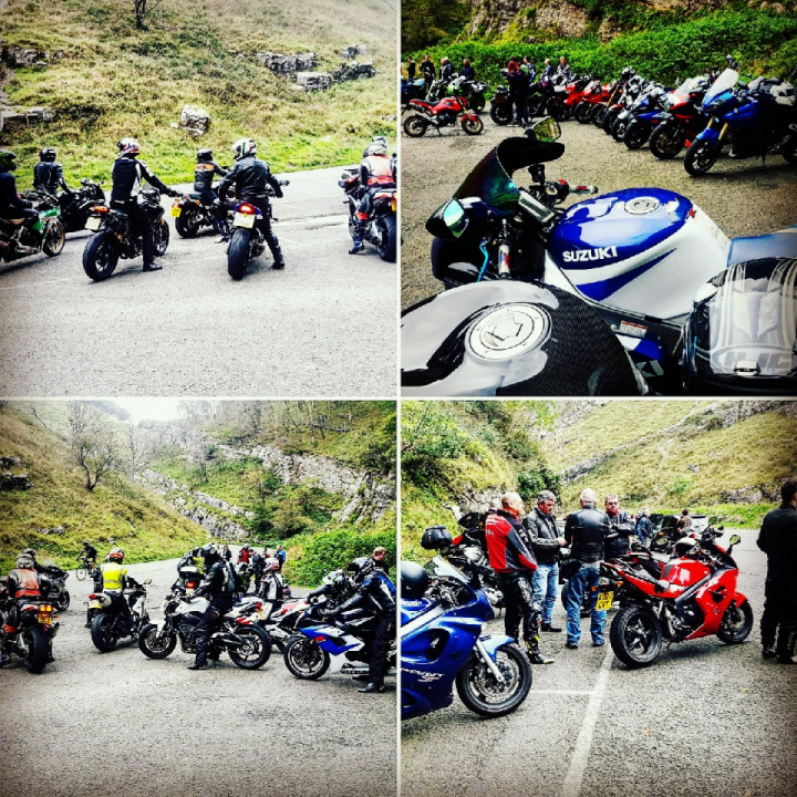Group rideout to Cheddar Gorge...