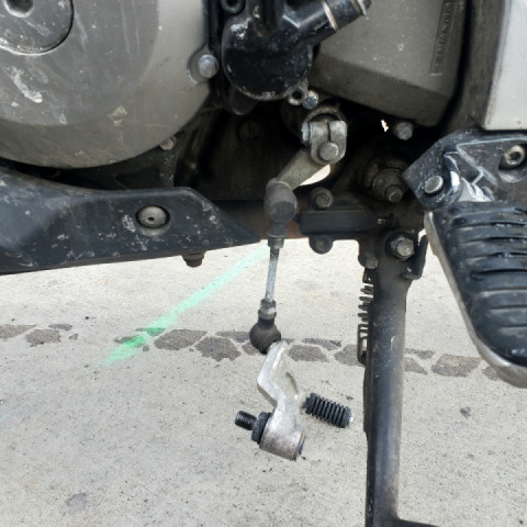 Shifter fell off
