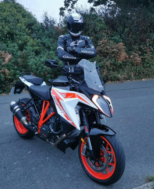Ktm 1290 superduke Porthleven