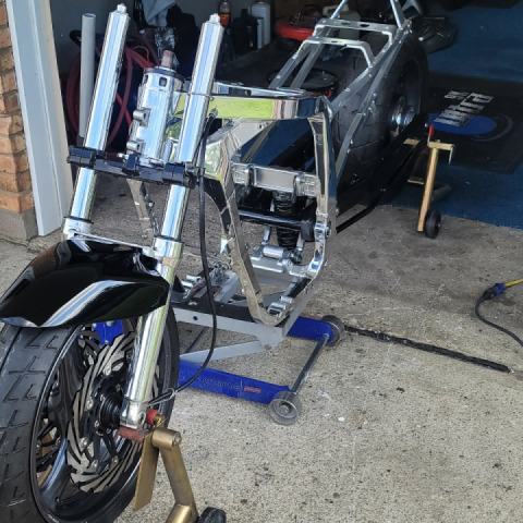 The 1990gsxr1100L build