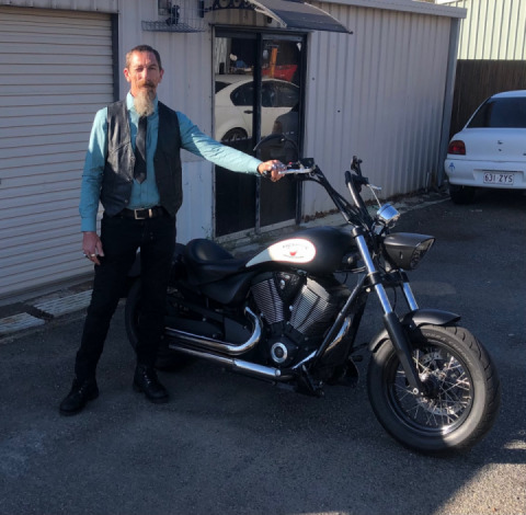 The Distinguished Gentleman’s Ride. Out yesterday to raise awareness for men’s health.