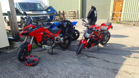 1st ride out of lockdown