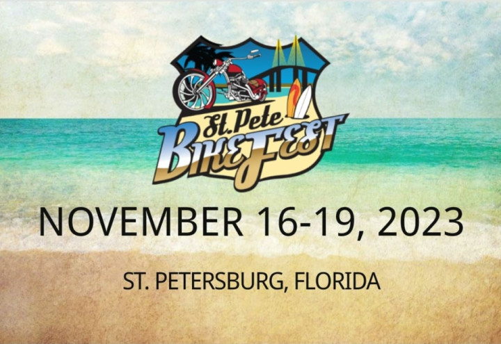St Pete's Bike Fest Nov 16-19 in St Petersburg, FL