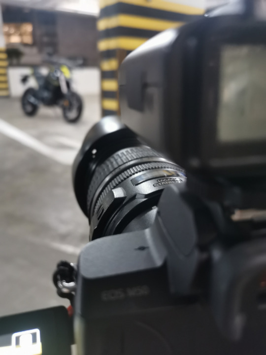 Shoot in progress in such a warm night!