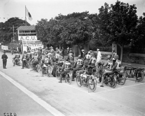 First race after WW1. 1920 Isle of Man TT