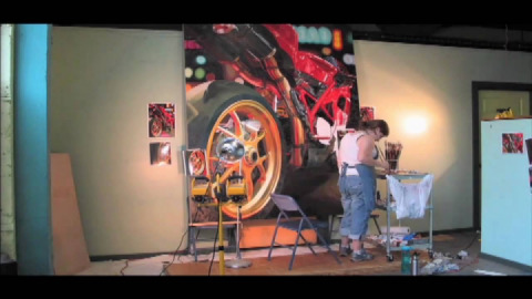 9ft Ducati Painting