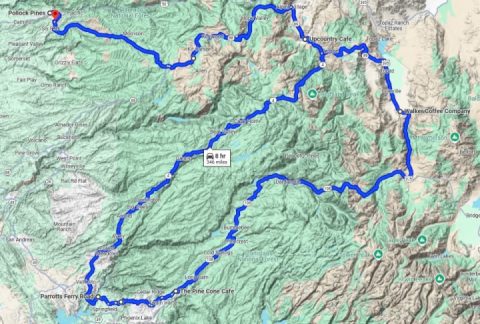 Took the day off from work and went on a long day ride of 370 miles