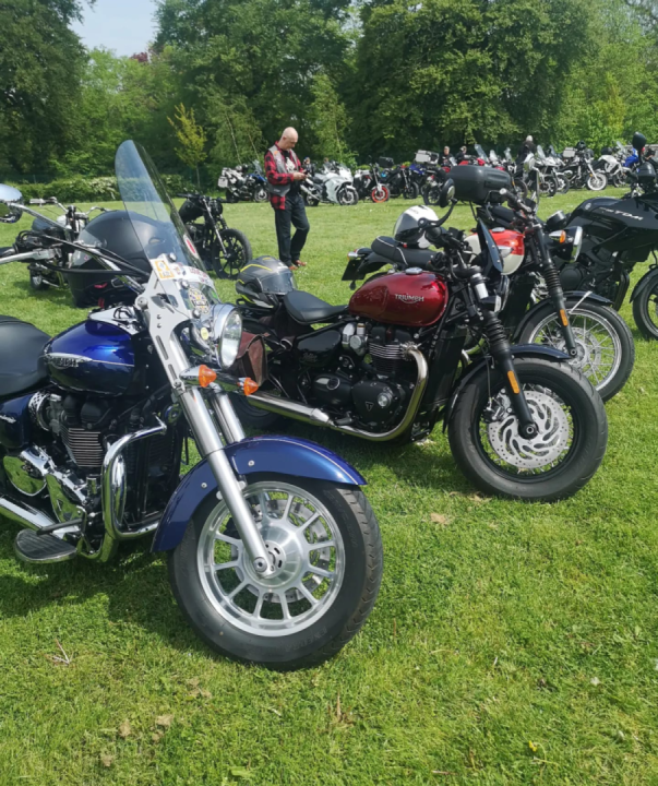 InSpire Ride to the Bomber Command Centre Lincoln as part of the Dambusters 80th Memorial service